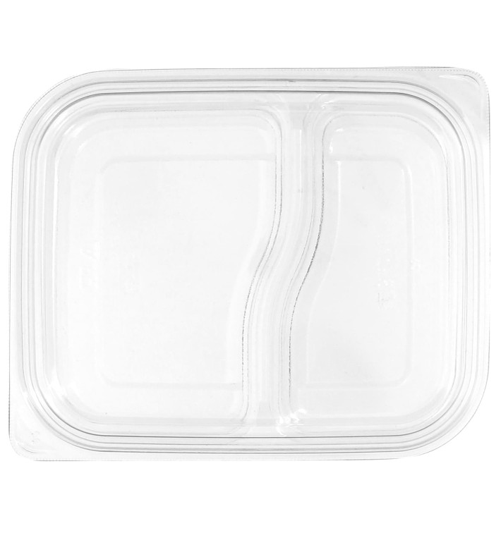 Couvercle Plat pour Récipient PET 18x15cm (450 Utés)