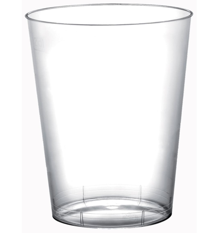 Plastic PS beker "Moon" transparant 320ml (400 stuks) Plastic PS beker "Moon" transparant 320ml (400 stuks)