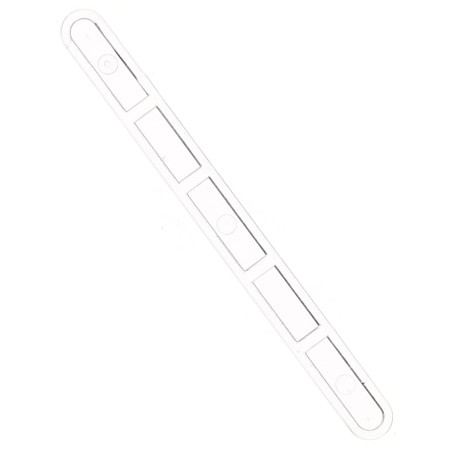 Plastic PS koffie roerder transparant 10,5cm (100 stuks) 