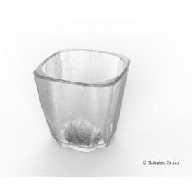 Verre Réutilisable SAN Mini Drink "Cube" 200ml (8 Utés)