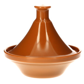 Couvercle Plastique PP Assiette "Tajine" Ø7x5,5cm (50 Utés)