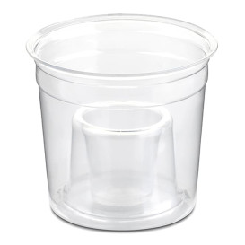 Gobelet Plastique "Shot Bomb" PS Cristal 250ml (1000 Utés)