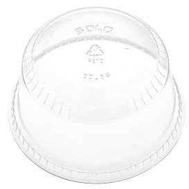 Couvercle Dôme Fermé PET Cristal Ø9,2cm (1000 Unités)