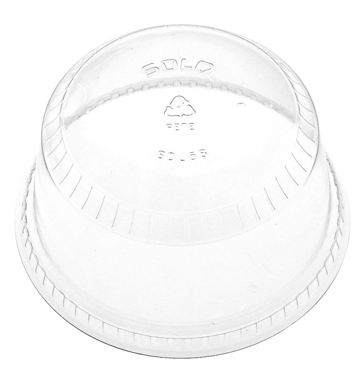 Plastic PET koepel Deksel Kristal Ø9,8cm (50 stuks) Plastic PET koepel Deksel Kristal Ø9,8cm (50 stuks)