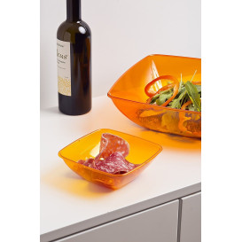 Bol PS Cristal Dur Orange 480ml 14x14cm (60 Utés)