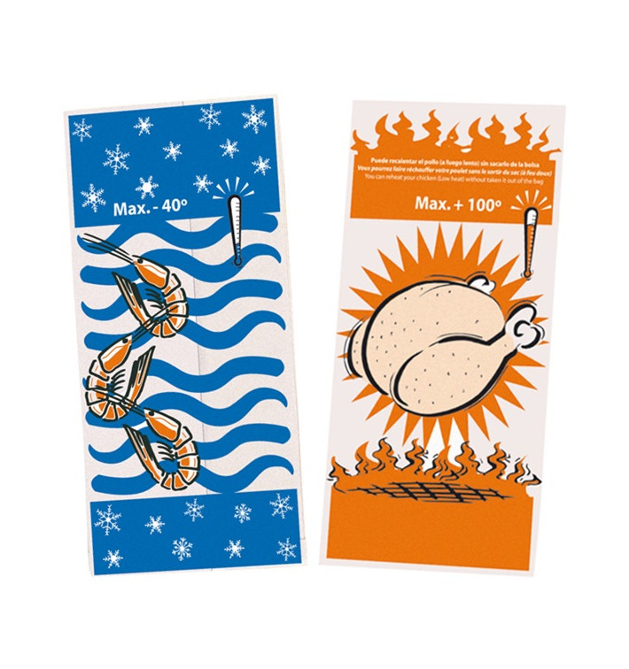 Sac Papier pour Poulets et Congeles (100 Unités) Sac Papier pour Poulets et Congeles (100 Unités)