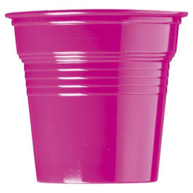 Gobelet Plastique PS Fuchsia 80ml Ø5,7cm (750 Utés)