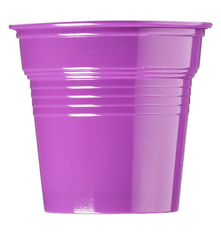 Gobelet Plastique PS Violet 80ml Ø5,7cm (50 Utés) Gobelet Plastique PS Violet 80ml Ø5,7cm (50 Utés)