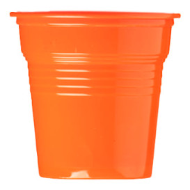 Plastic PS Shotje oranje 80ml Ø5,7cm (1500 stuks)