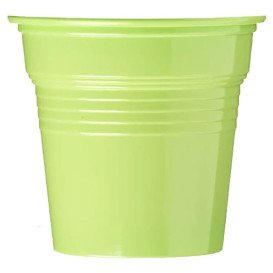 Plastic PS Shotje limoengroen 80ml Ø5,7cm (50 stuks)