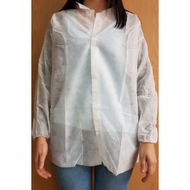 Blouse Cadet PP 35gr.Velcro et Sans Poches (100 Utés)