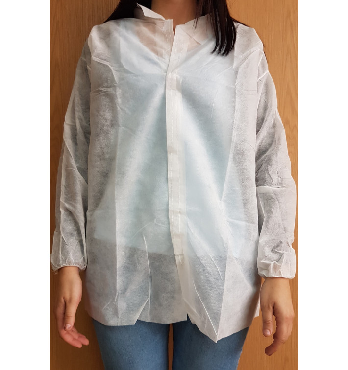Blouse Cadet PP 35gr.Velcro et Sans Poches (100 Utés) Blouse Cadet PP 35gr.Velcro et Sans Poches (100 Utés)