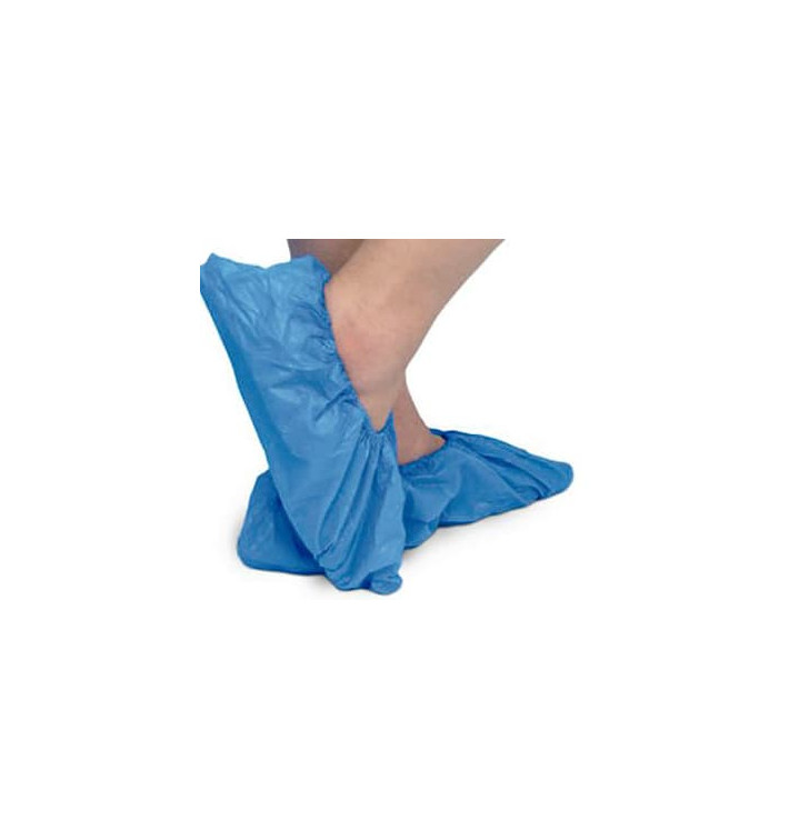 Surchaussures PP Blanc Semelle Antidérapante Bleu (500 Utés) Surchaussures PP Blanc Semelle Antidérapante Bleu (500 Utés)