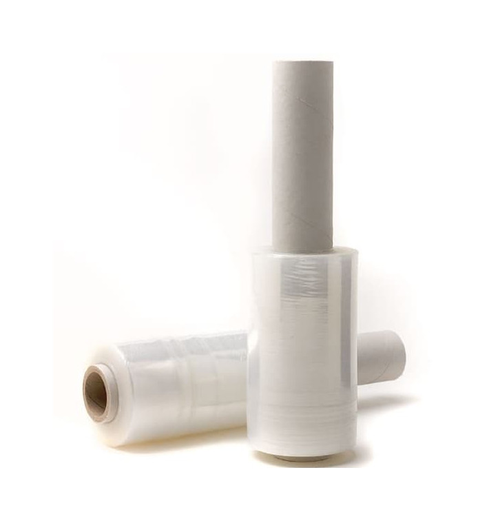 Pallet rekkende omhulsing mini Film Manual 10cm 20 microns (50 Rolls) Pallet rekkende omhulsing mini Film Manual 10cm 20 microns (50 Rolls)