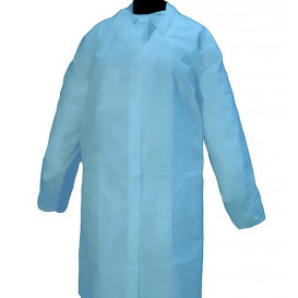 Blouse Cadet PP 35gr.Velcro et Sans Poches Bleu (1 Uté)