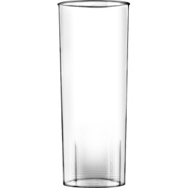 Verre Plastique Moon Transparent PS 300ml (490 Unités)