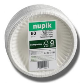 Papieren Kom Biologisch afbreekbaar wit 250ml (250 stuks)