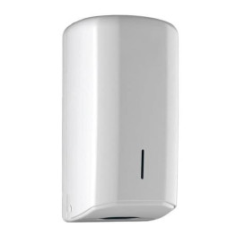 Plastic Bulk toiletpapier Dispenser Plat Z vouwbaar ABS wit (1 stuk)