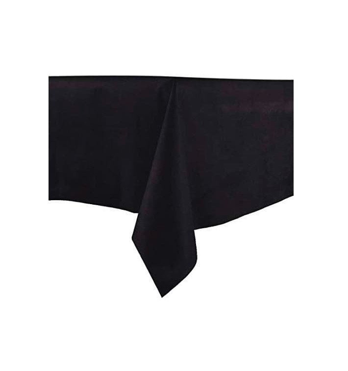 Nappe en PP Non-Tissé 100x100cm Noir (150 Utés) Nappe en PP Non-Tissé 100x100cm Noir (150 Utés)