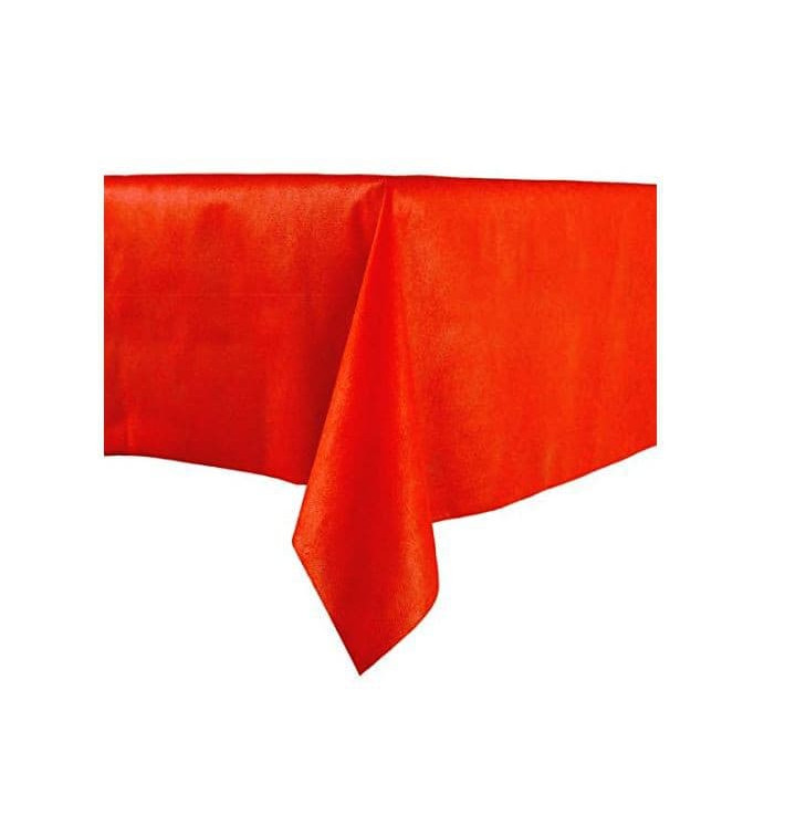 Nappe en PP Non-Tissé 100x100cm Rouge (150 Utés) Nappe en PP Non-Tissé 100x100cm Rouge (150 Utés)