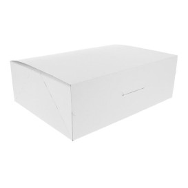 Gebakdoos karton Witte 2Kg wit 25,8x18,9x8cm (125 stuks)