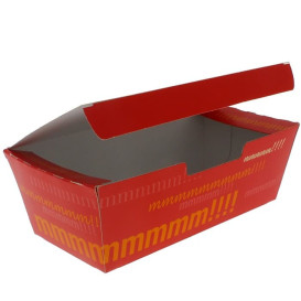 Boîte pour repas à emporter 16,5x7,5x6cm (25 Utés)