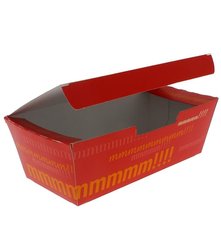 Boîte pour repas à emporter 16,5x7,5x6cm (600 Utés) Boîte pour repas à emporter 16,5x7,5x6cm (600 Utés)