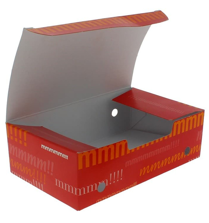 Papieren take-out doos medium maat 1,45x0,90x0,45cm (25 stuks) Papieren take-out doos medium maat 1,45x0,90x0,45cm (25 stuks)