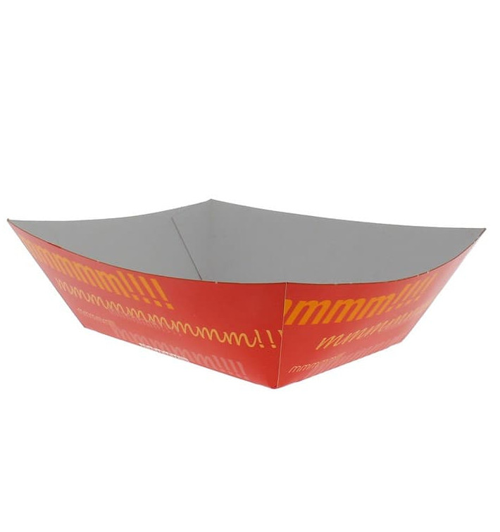 Barquette Carton 525ml 12,1x8,1x5,5cm (25 Unités) Barquette Carton 525ml 12,1x8,1x5,5cm (25 Unités)