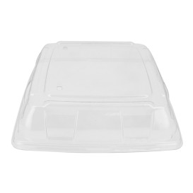 Couvercle Plastique PET Transp. Plateau 31x31cm (25 Utés)