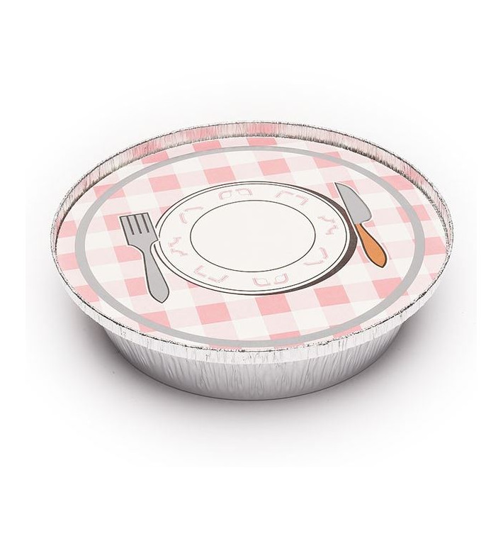 Couvercle Carton Récipient Rond 800ml (600 Unités) Couvercle Carton Récipient Rond 800ml (600 Unités)