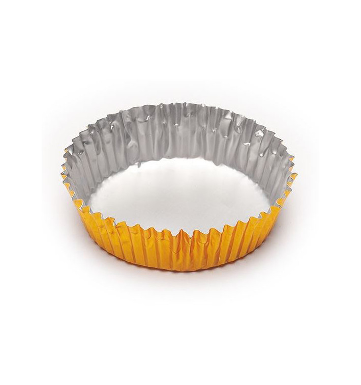 Caissette Pâtisserie Aluminium 47x40x12mm (100 Utés) Caissette Pâtisserie Aluminium 47x40x12mm (100 Utés)