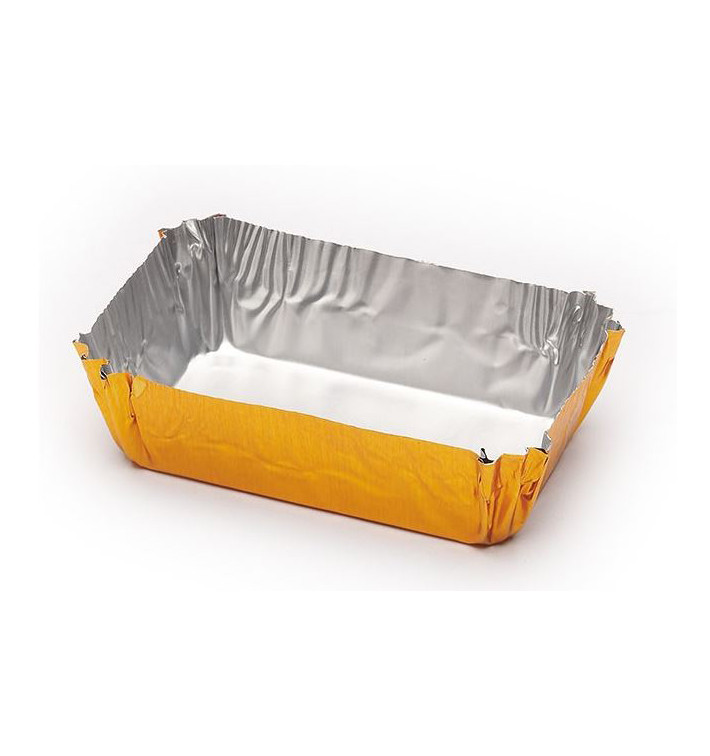 Caissette Pâtisserie Aluminium 50x30x16mm (100 Utés) Caissette Pâtisserie Aluminium 50x30x16mm (100 Utés)