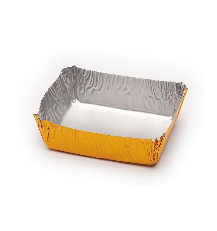 Caissette Pâtisserie Aluminium 52x42x15mm (100 Utés) Caissette Pâtisserie Aluminium 52x42x15mm (100 Utés)