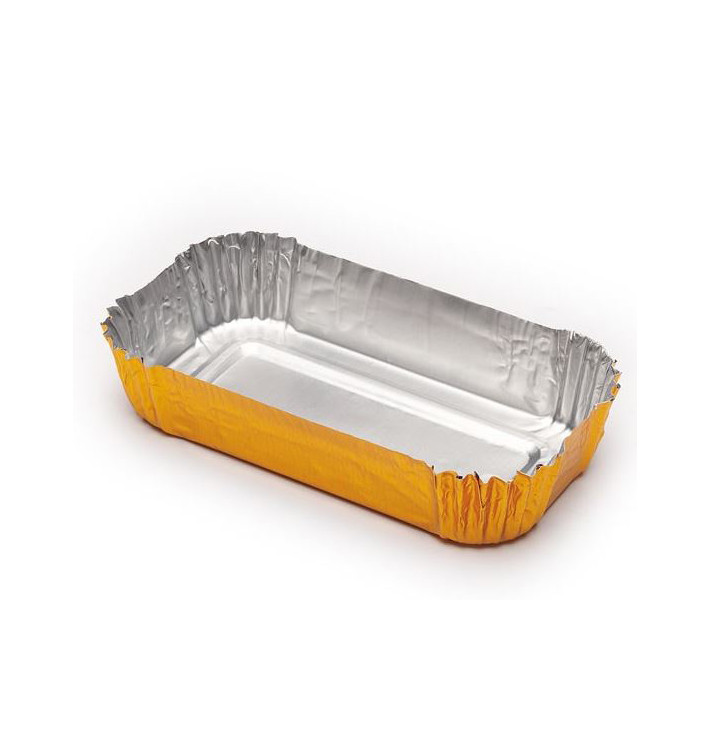 Caissette Pâtisserie Aluminium 100x55x20mm (100 Utés) Caissette Pâtisserie Aluminium 100x55x20mm (100 Utés)