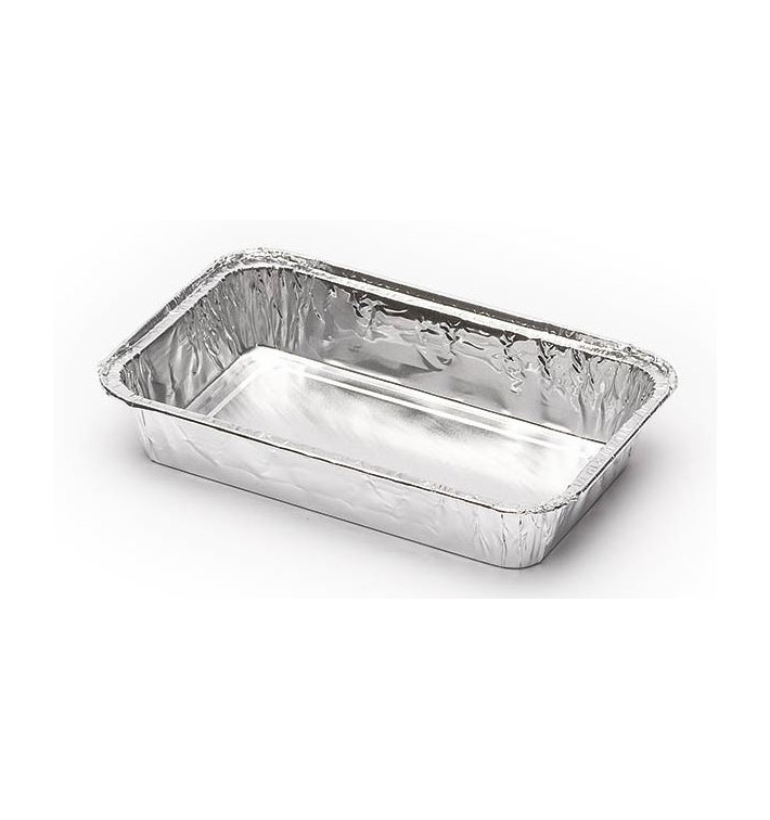 Barquette Aluminium 470ml 185x120mm (100 Unités) Barquette Aluminium 470ml 185x120mm (100 Unités)