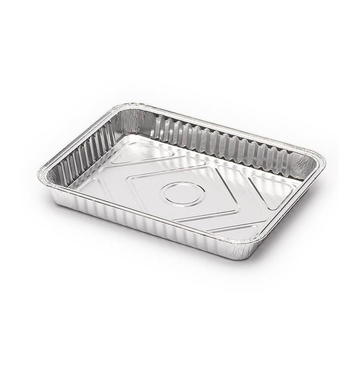 Barquette Aluminium 835ml 226x175mm (100 Unités) Barquette Aluminium 835ml 226x175mm (100 Unités)