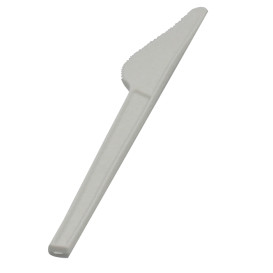 Couteau Biodégradable Blanc CPLA 165mm (1000 Utés)