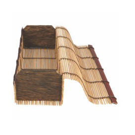 Boîte en Bambou Sushi 23x8x6cm (1 Uté.)