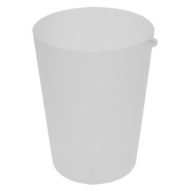 Plastic beker met Ring PP Herbruikbaar transparant 900ml (14 stuks) 