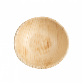 Mini Bol en Feuilles de Palmier Ø9,6x2,5cm (500 Utés)