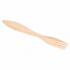 Houten vork verpakt 1,50cm (500 stuks)