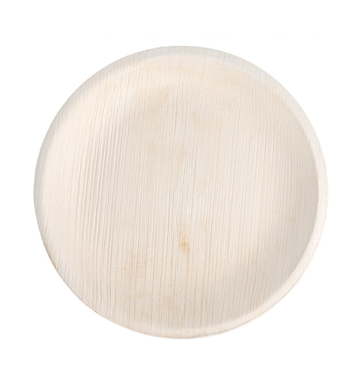 Assiette en Feuilles de Palmier 18,0 cm (25 Unités) Assiette en Feuilles de Palmier 18,0 cm (25 Unités)