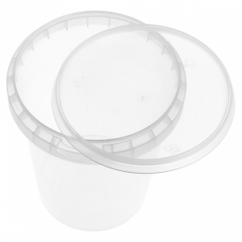 Récipient avec Couvercle Inviolable 520ml Ø9,5 (19 Utés)