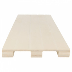 Houten mini Pallet Bediening Platter 40x15x2cm (1 stuk) 