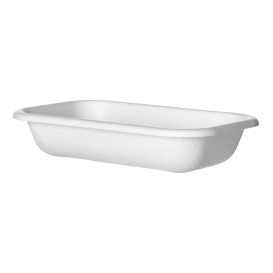 Boîte Ecologique Blanc 470ml 18,0x12,0x4,0 cm (400 Utés)