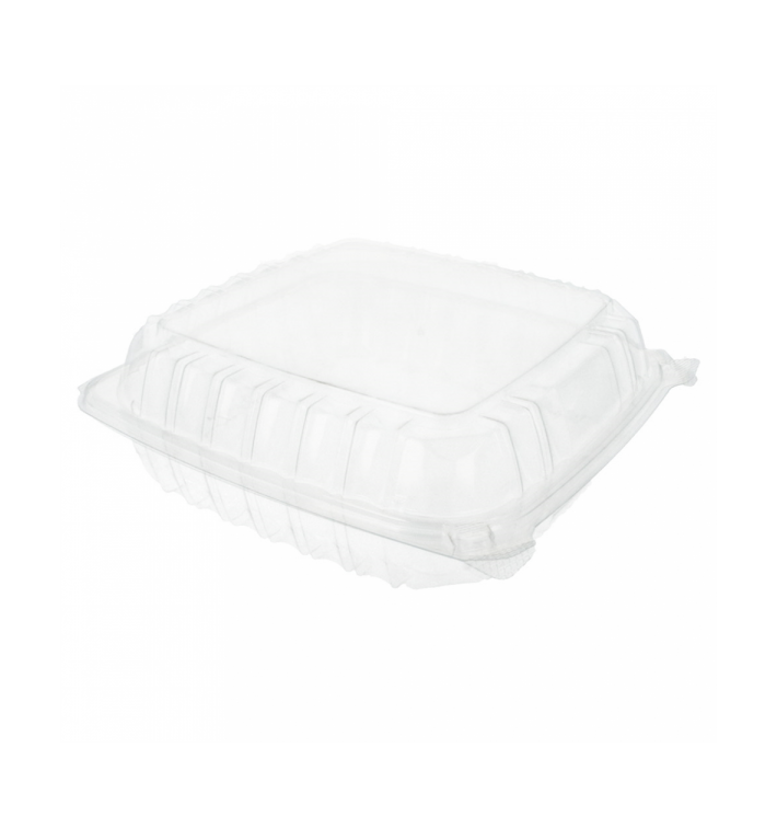 Plastic scharnierende Deli-Container OPS "transparant Seal" 4070ml (200 stuks) Plastic scharnierende Deli-Container OPS "transparant Seal" 4070ml (200 stuks)