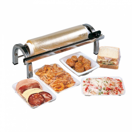 Voedsel wrap Dispenser met Snijder Roestvrij van staal 30cm (1 stuk) 