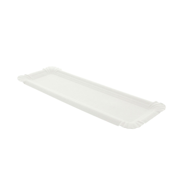 Barquette en Carton Hot Dog 23x8cm (250 Utés) Barquette en Carton Hot Dog 23x8cm (250 Utés)