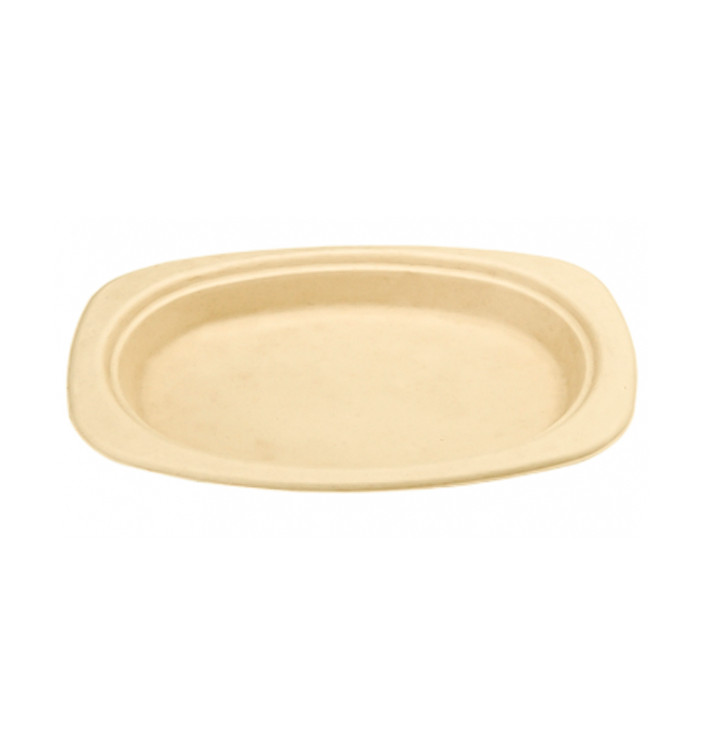 Suikerriet dienblad Naturel 23,3x16,5x2cm (50 stuks) 